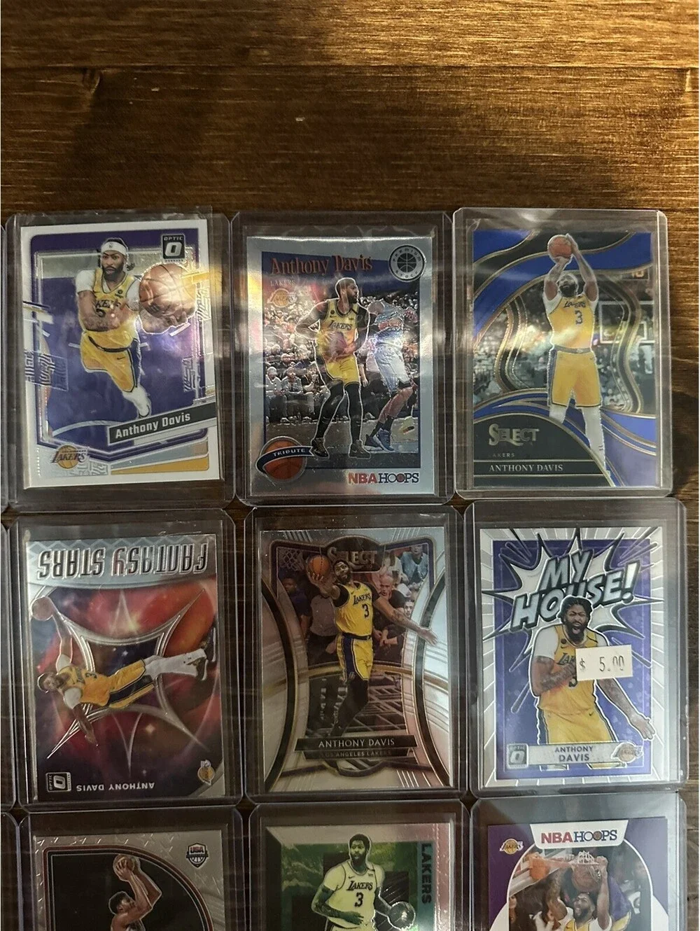 Anthony Davis Mavericks Lakers Pelicans 20 card lot! Panini inserts Prizm